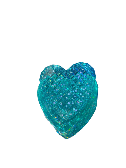 pretty little blue heart